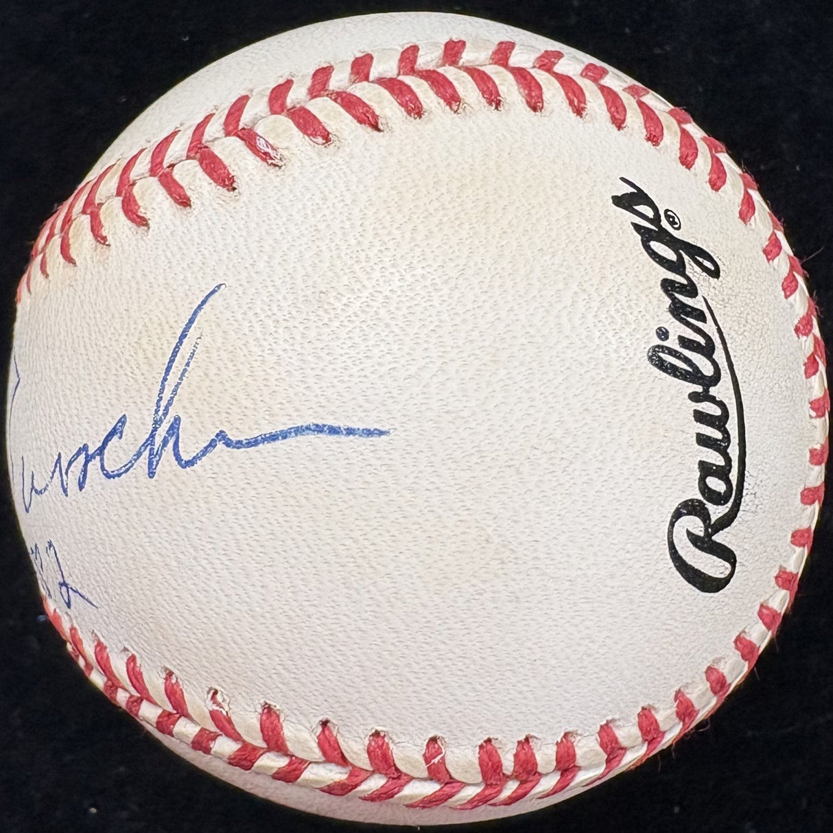 Dave DeBusschere Basketball HOF 82 Signed Baseball JSA