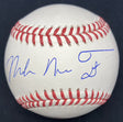Michael Nelson Mike Trout Full Name Signed Baseball MLB Holo