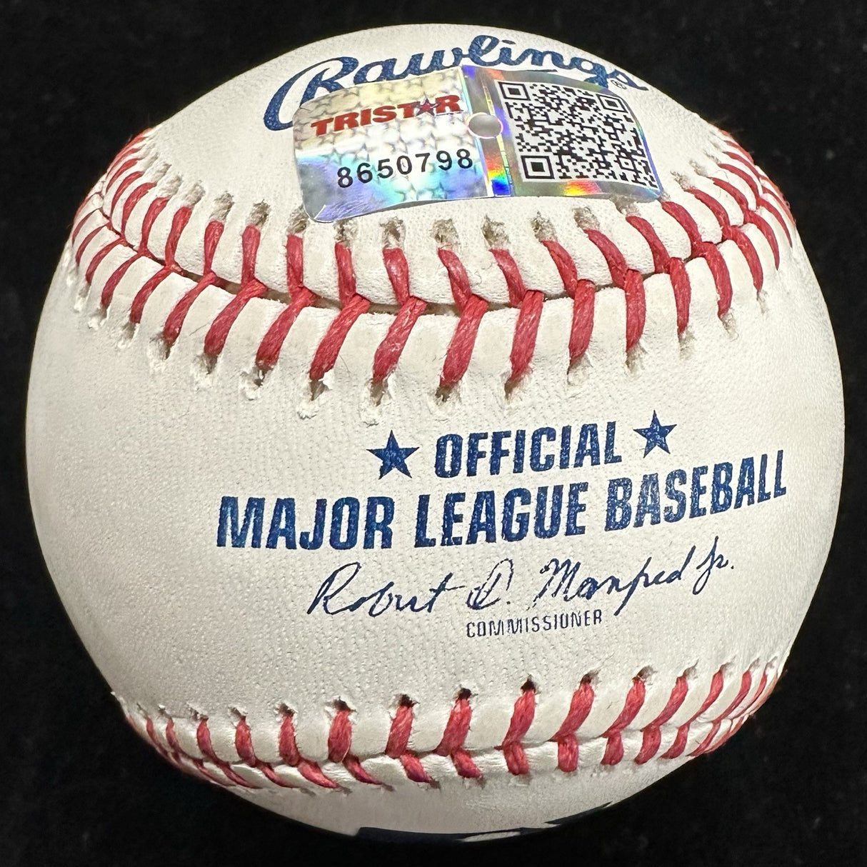 Rick Sutcliffe 79 ROY Signed Baseball Tristar Holo