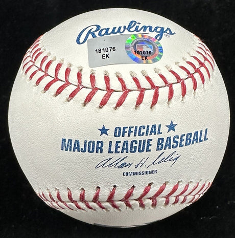 Mike Trout Signed Rookie Signature Baseball MLB Holo 