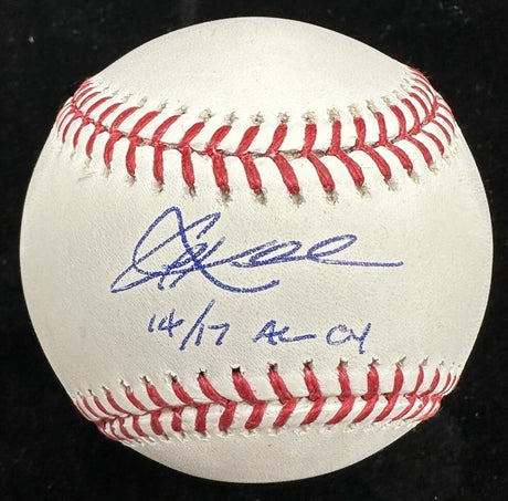 Corey Kluber 14/17 AL  CY Signed Baseball Tristar