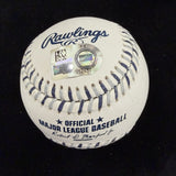 Derek Jeter HOF 2020 The Captain Signed Yankees Team Stitch Logo Baseball MLB 