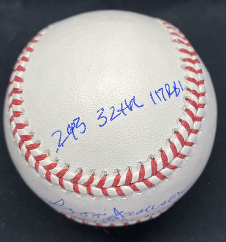 Reggie Jackson 1973 AL MVP Stat Baseball JSA 