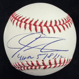 Josh Hamilton 4 HR 5/8/12 Signed Baseball MLB Holo