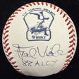 Frank Viola 88 AL CY Signed Cy Young Logo Baseball JSA