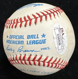 Mickey Mantle 18 WS HRs Signed Baseball JSA LOA
