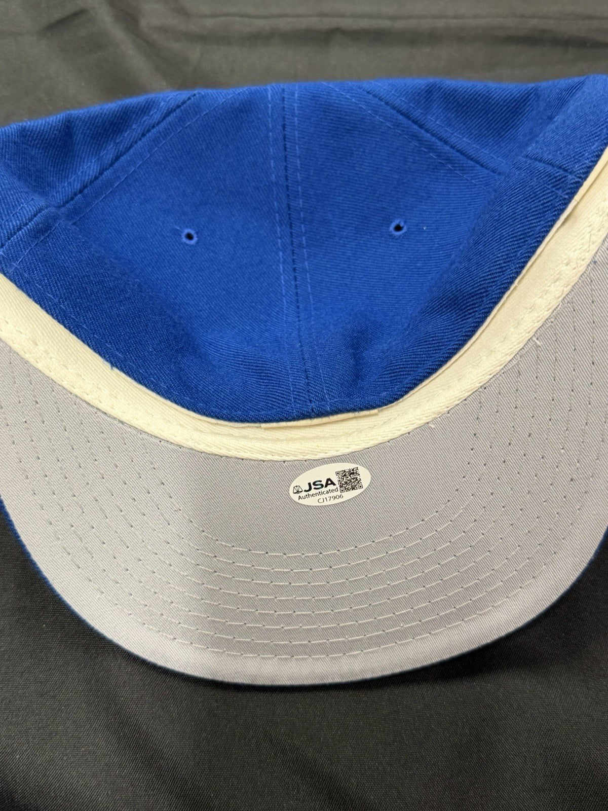 Nolan Ryan Signed New York Mets Diamond Collection Hat JSA