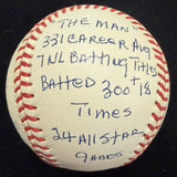 Stan Musial Signed Reggie Jackson Stat Baseball Complete Box Bag Cert