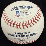 Albert Pujols 5-5 Wrigley Field 100th Logo Signed Baseball Beckett Witness Holo