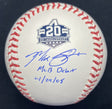 Max Scherzer MLB Debut 4/29/08 Signed Diamondbacks 20th Logo Baseball MLB Holo