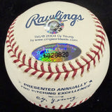 Dennis Eckersley 92 AL Cy Young Signed Cy Young Logo Baseball Tristar MLB Holo