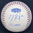 Mike Trout 10x ASG Signed 2022 All Star Game Logo Baseball MLB Holo