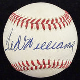 Ted Williams Signed Baseball JSA LOA
