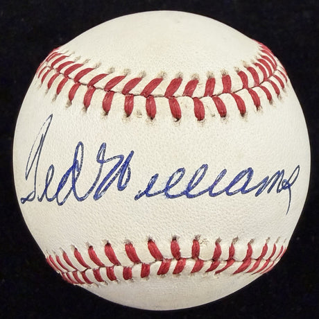 Ted Williams Signed Baseball JSA LOA