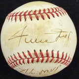 Willie Mays NL MVP 1954 & 65 Giants Signed Baseball JSA LOA