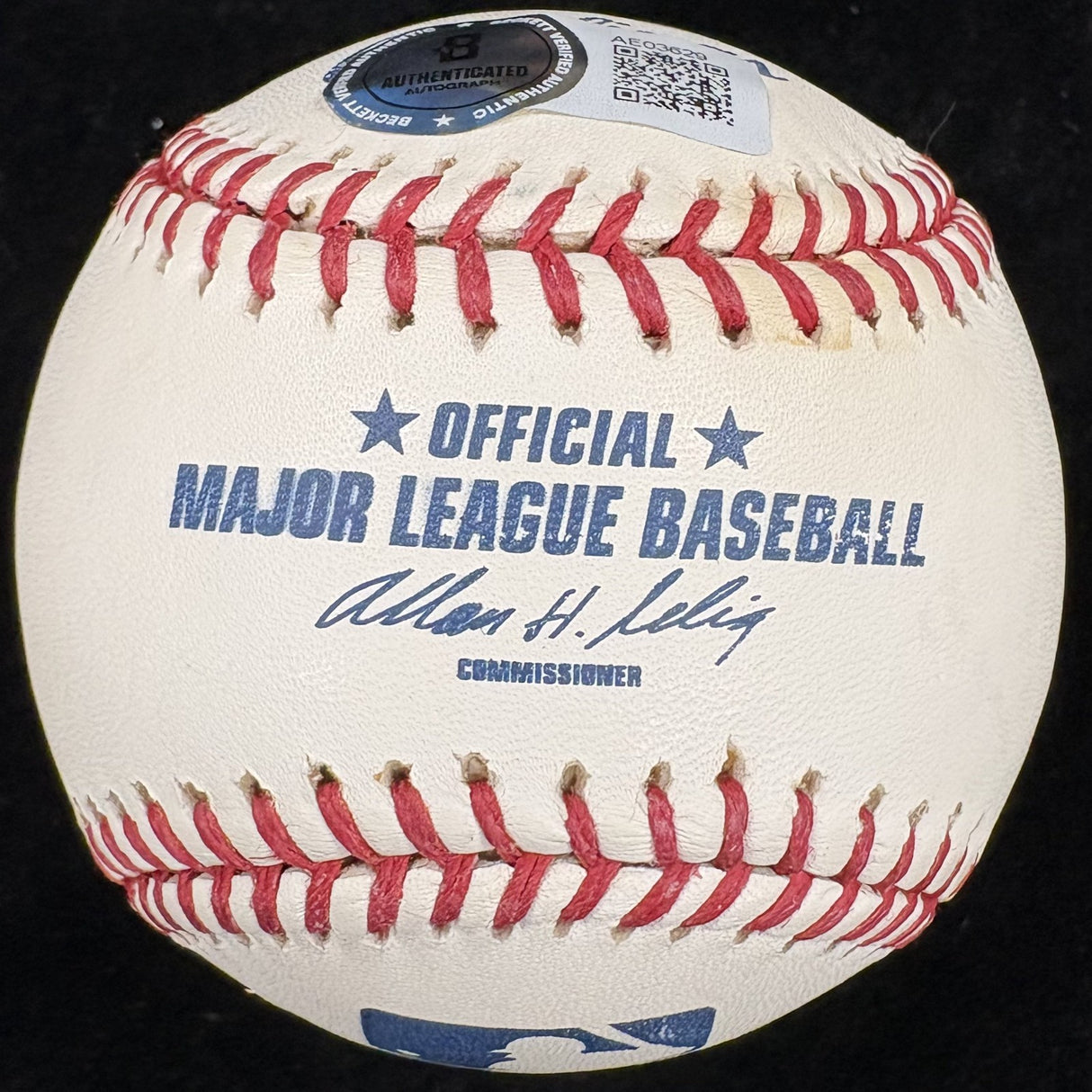 Robert Redford Signed Baseball The Natural Beckett BAS