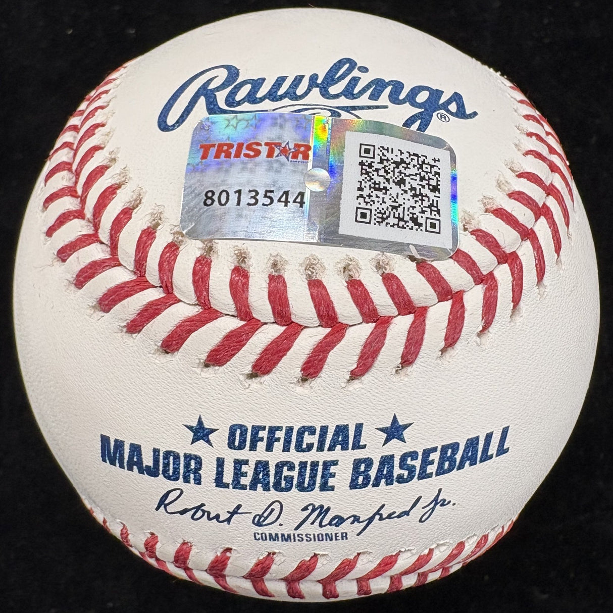 Greg Maddux Go Cubs Go! Signed Baseball Tristar