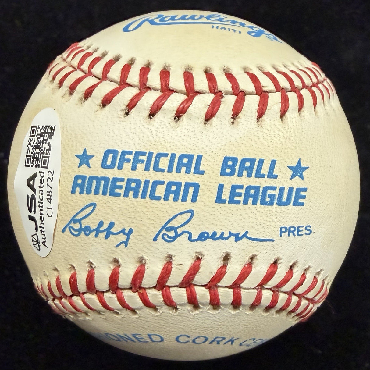 Judy Johnson Signed Baseball JSA
