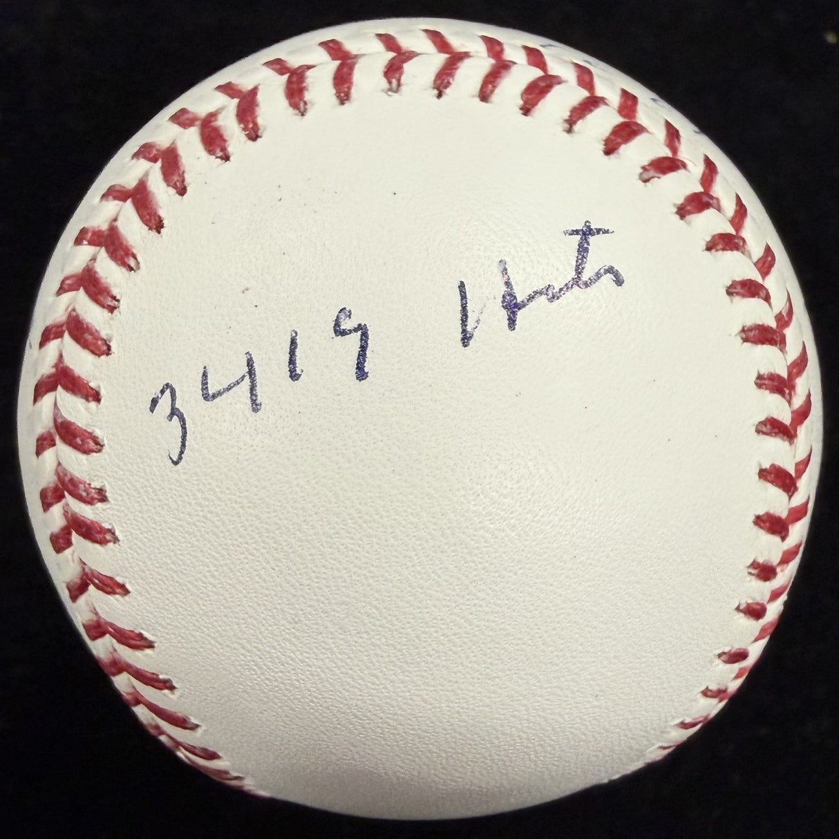 Carl Yastrzemski HOF 89 Signed Stat Baseball PSA/DNA