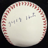 Carl Yastrzemski HOF 89 Signed Stat Baseball PSA/DNA