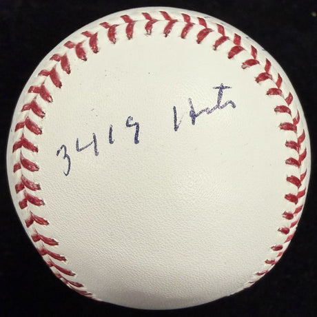 Carl Yastrzemski HOF 89 Signed Stat Baseball PSA/DNA
