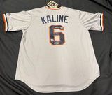 Al Kaline 4 Inscription Signed Tigers Coop Collection Stat Jersey Fanatics MLB 