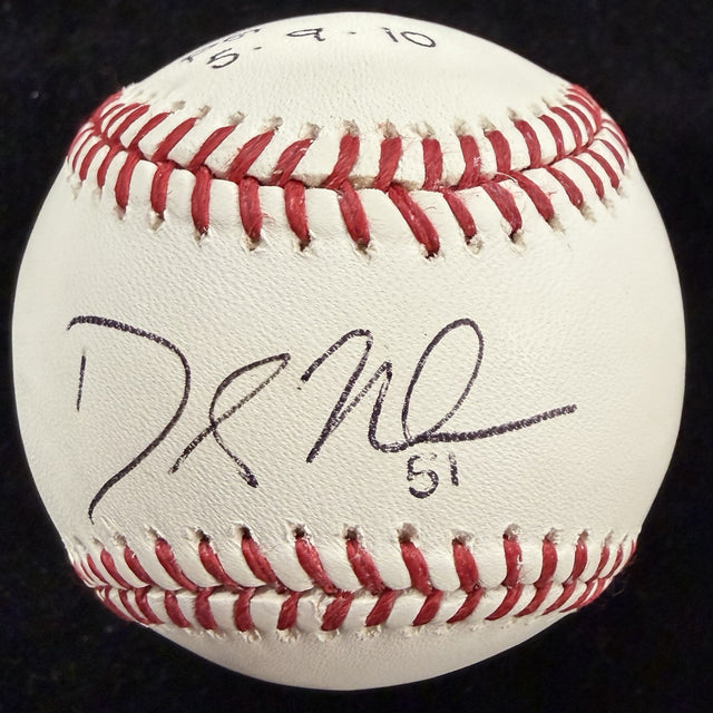 Dallas Braden PG 5-9-10 Signed Baseball JSA