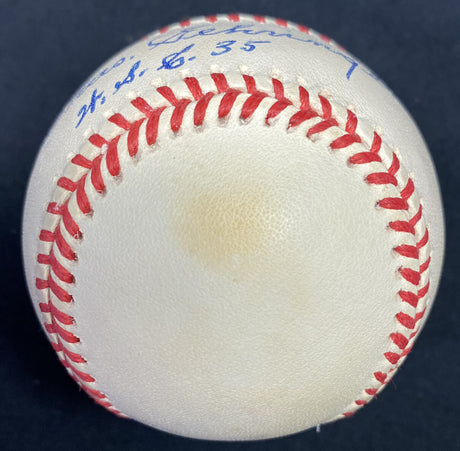 Charlie Gehringer WSC 35 Signed Baseball PSA/DNA