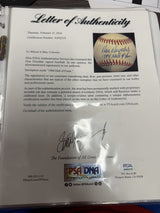 Don Drysdale 1984 Hall Of Fame Signed Baseball PSA/DNA LOA