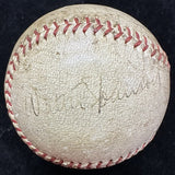 Walter Johnson Single-Signed Baseball PSA/DNA Beckett LOA