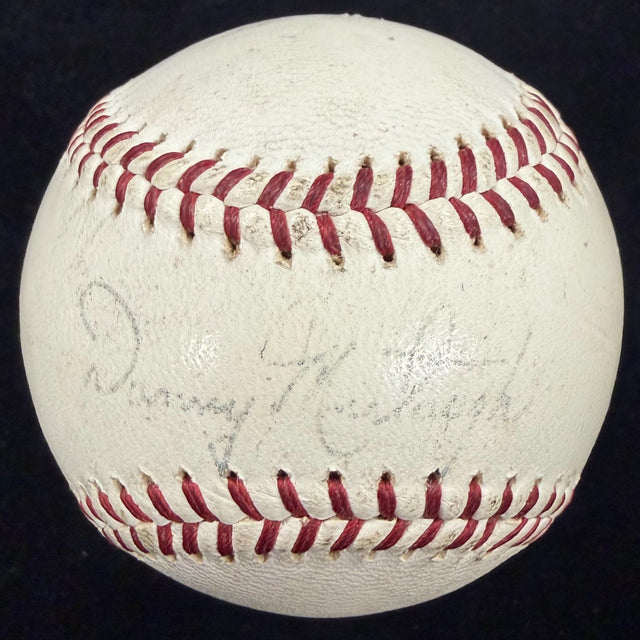 Danny Murtaugh Single Signed ONL Giles Baseball JSA LOA