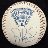 Albert Pujols Signed 2005 All Star Game Logo Baseball Beckett Witness Holo Only