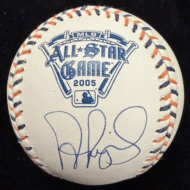 Albert Pujols Signed 2005 All Star Game Logo Baseball Beckett Witness Holo Only