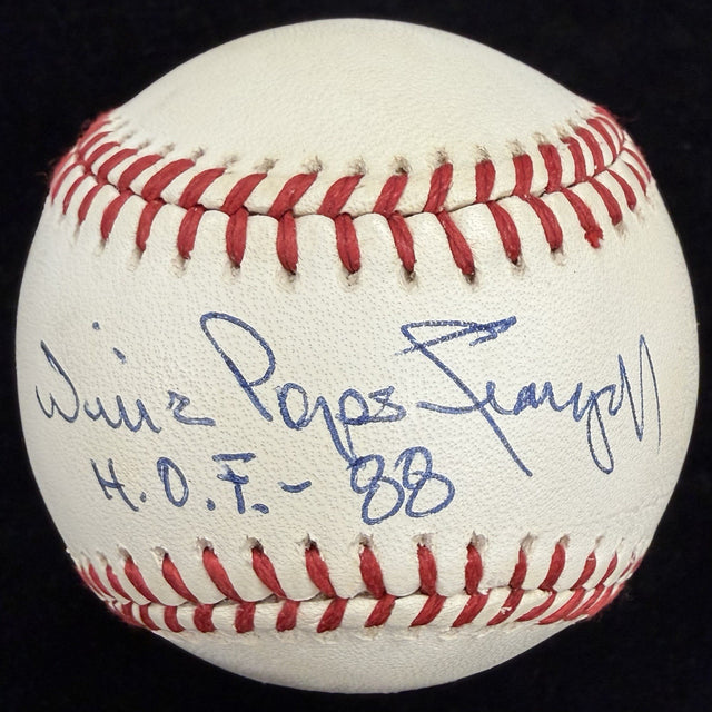 Willie Pops Stargell HOF 88 Signed JSA LOA