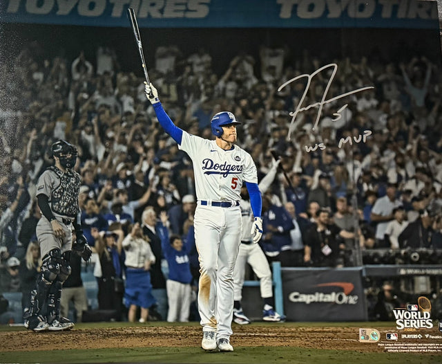 Freddie Freeman WS MVP Signed 2024 World Series Game 1 Grand Slam 16x20 MLB Holo