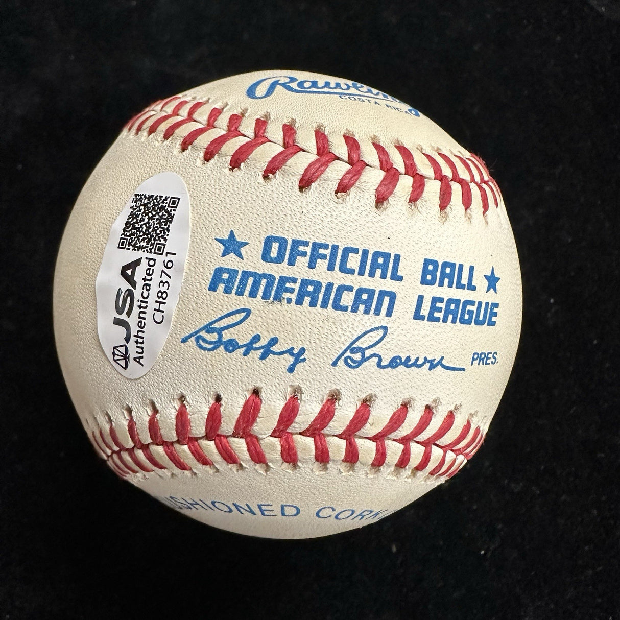 Rod Carew #29 Signed Baseball JSA