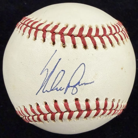 Nolan Ryan Signed Spalding Macphail OAL Baseball Ryan Foundation Holo 