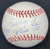 Bobby Cox 161 Ejections Signed Baseball Steiner Sports Hologram Holo