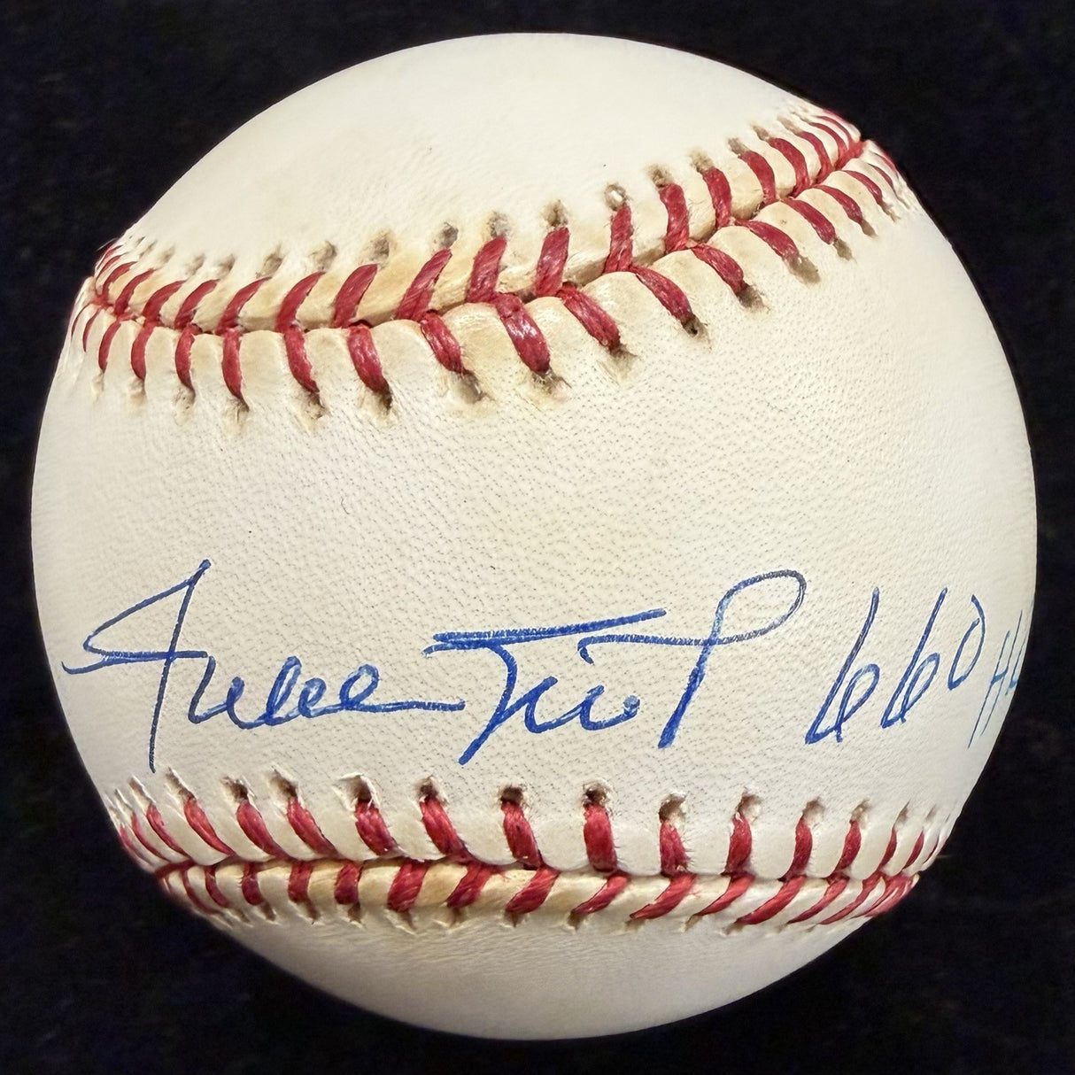 Willie Mays 660 HR 3293 H Signed Baseball PSA/DNA LOA