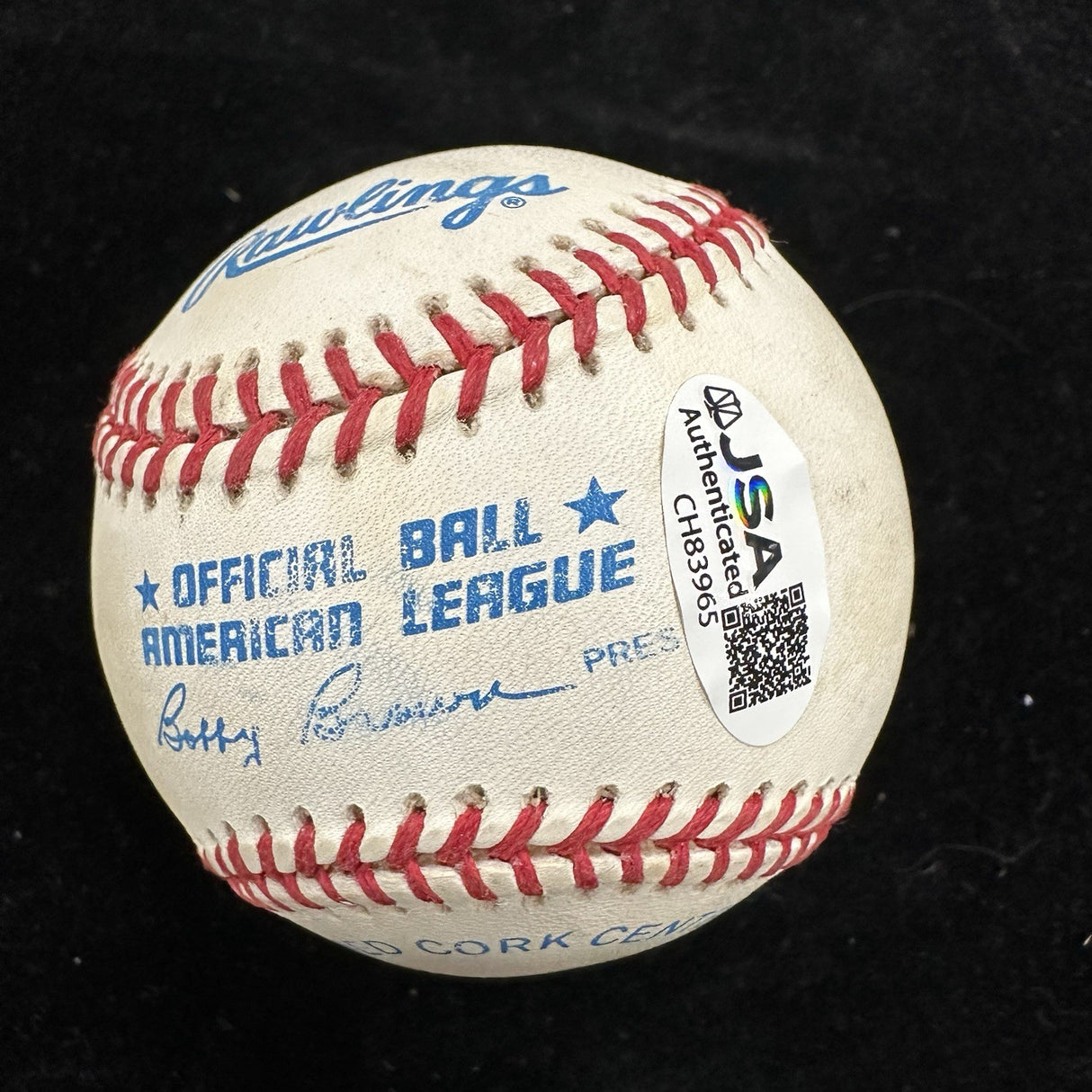 Nolan Ryan Signed Baseball JSA