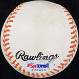 Norman Ramsey Signed Baseball PSA/DNA