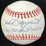 Phil Rizzuto New York Yankees Signed Baseball JSA