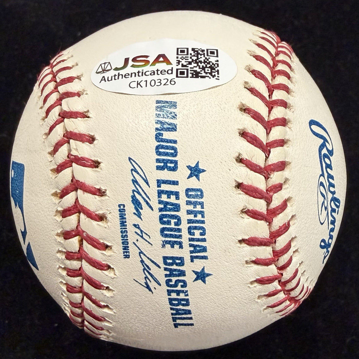 Mark Fidrych ROY 76 The Bird Signed Baseball JSA
