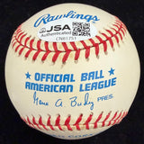 Nolan Ryan HOF 7/25/99 #34 Signed Baseball JSA