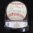 Lou Brock 62 Polo Ground HR - 1/4 Signed Baseball Encapsulated BAS JSA Witness 