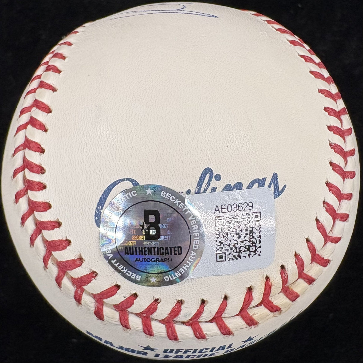 Robert Redford Signed Baseball The Natural Beckett BAS