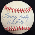 Larry Doby HOF 98 Signed Baseball JSA