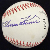 Ralph McPherran Kiner Full Name Signed Baseball PSA/DNA