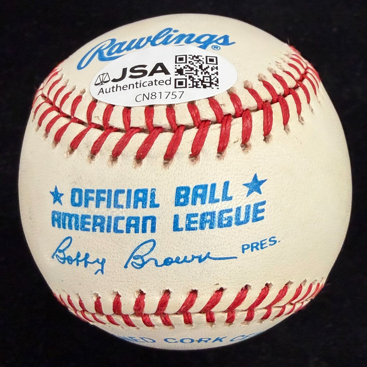 Minnie Minoso Full Name #9 Signed Baseball JSA