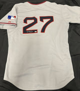 Mike Trout Signed Authentic Angels Throwback TBTC Jersey MLB Holo